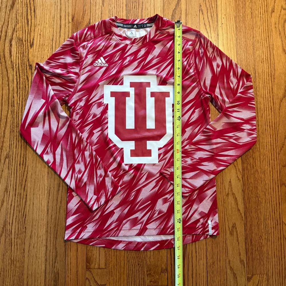 Indiana Hoosiers Adidas Long Sleeve - size small - Picture 2 of 6